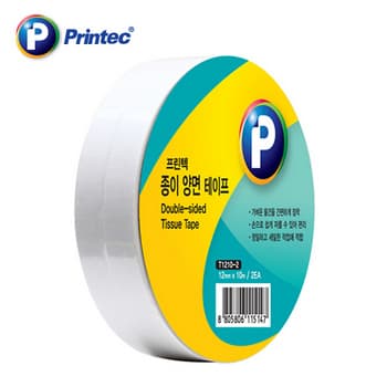 종이양면테이프(2EA / T1210-2 /12mm x10m /프린텍)
