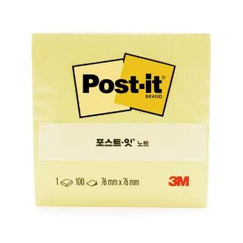포스트-잇 654 Y (노랑/3M)