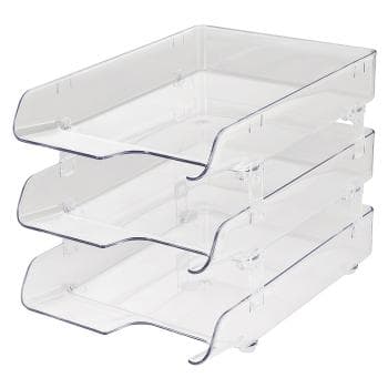 크리스탈 서류받침(3단/투명/카파맥스)