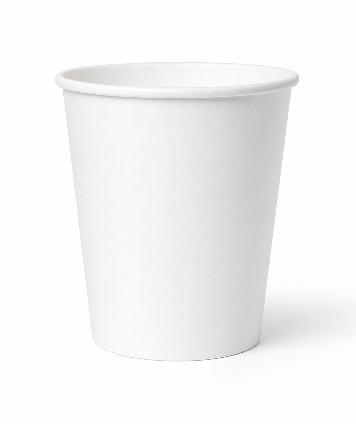 단열 무지 종이컵 세트 스몰 (8온스) · 100개 세트