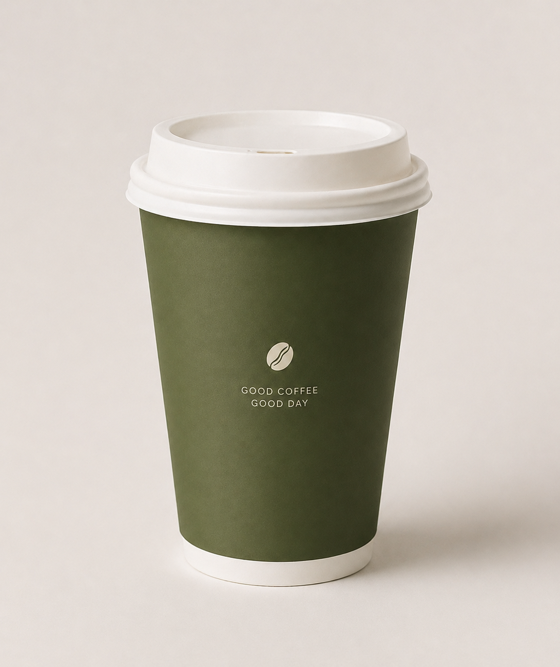 프린팅 종이 컵·뚜껑 세트 · 100개 세트