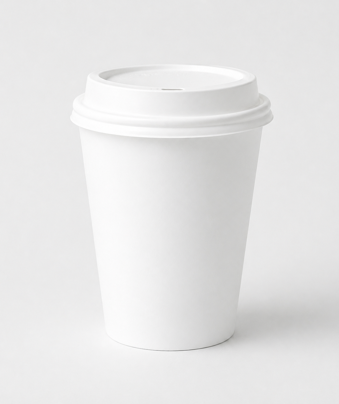 무지 종이 컵·뚜껑 세트 · 100개 세트